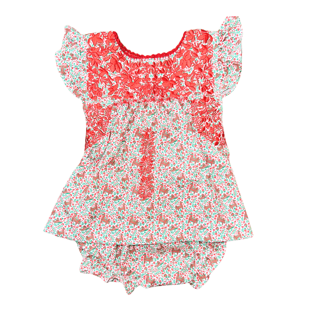 Feliz Navidad Bloomer Set