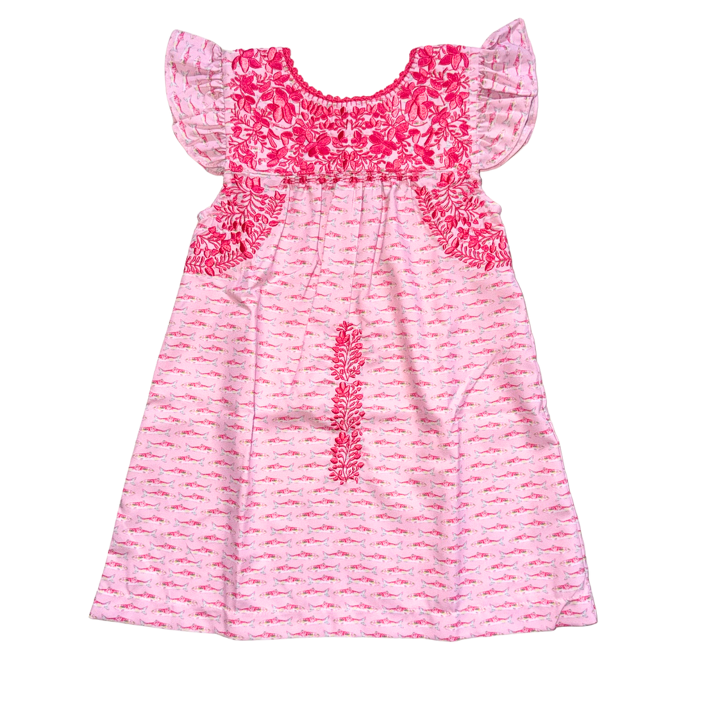 Gone Fishing Dress 2T