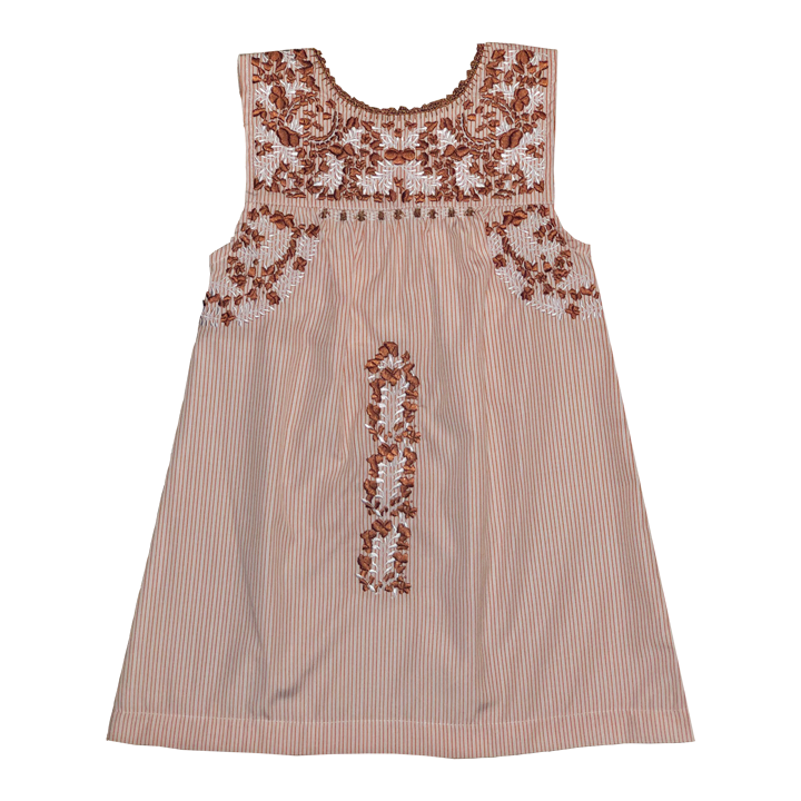Longhorn Stripe Sleeveless Puebla Dress